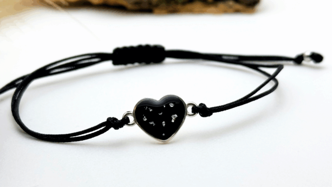 Bransoletka serce (srebro 925)