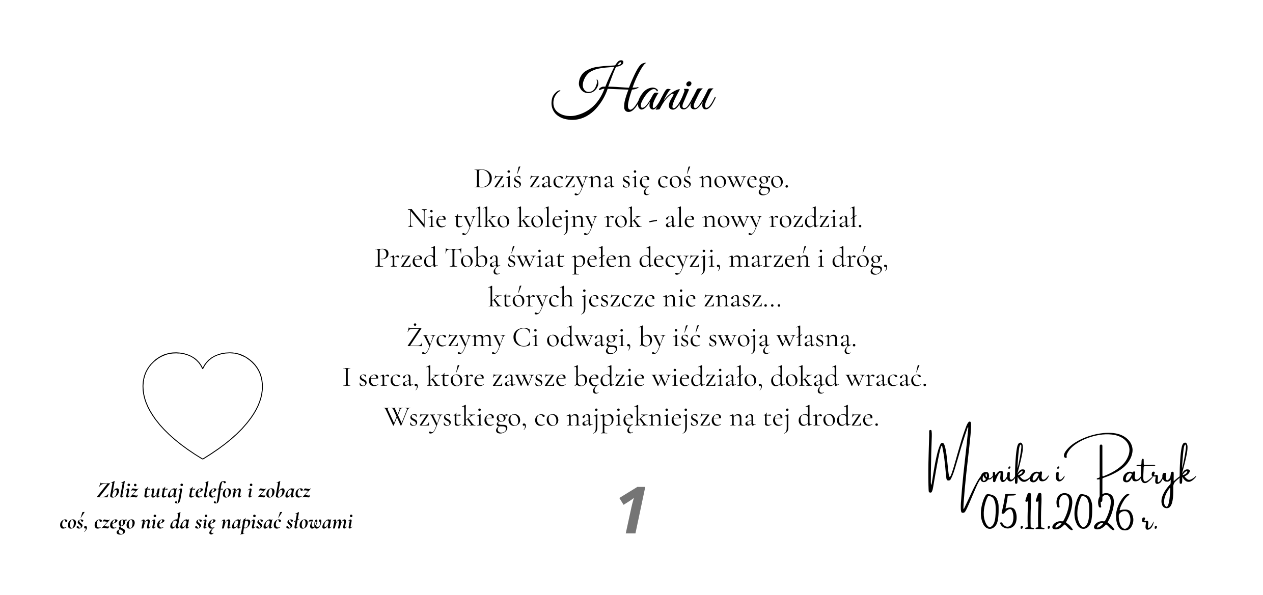 Kartka z okazji 18stych urodzin - obrazek 2