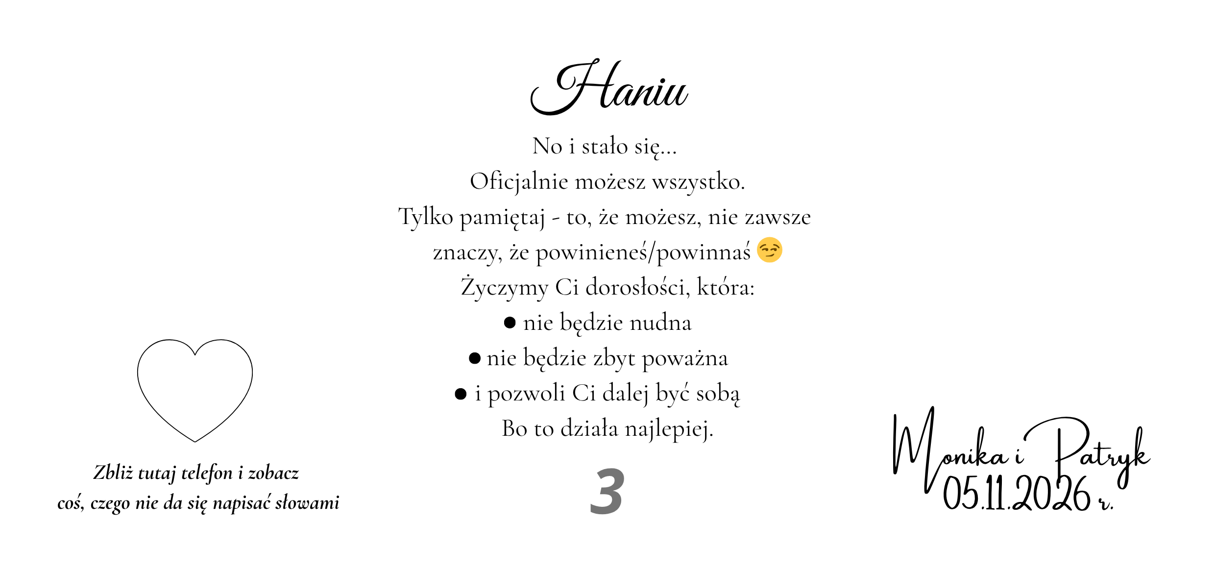 Kartka z okazji 18stych urodzin - obrazek 4